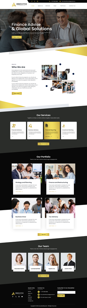 Web Design par Anup Innovations pour ce projet | Design : #36336347