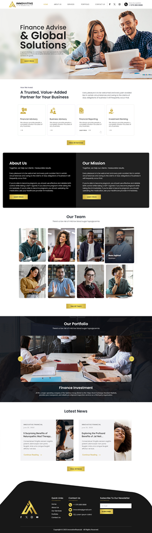 Web Design par Anup Innovations pour ce projet | Design : #36336349