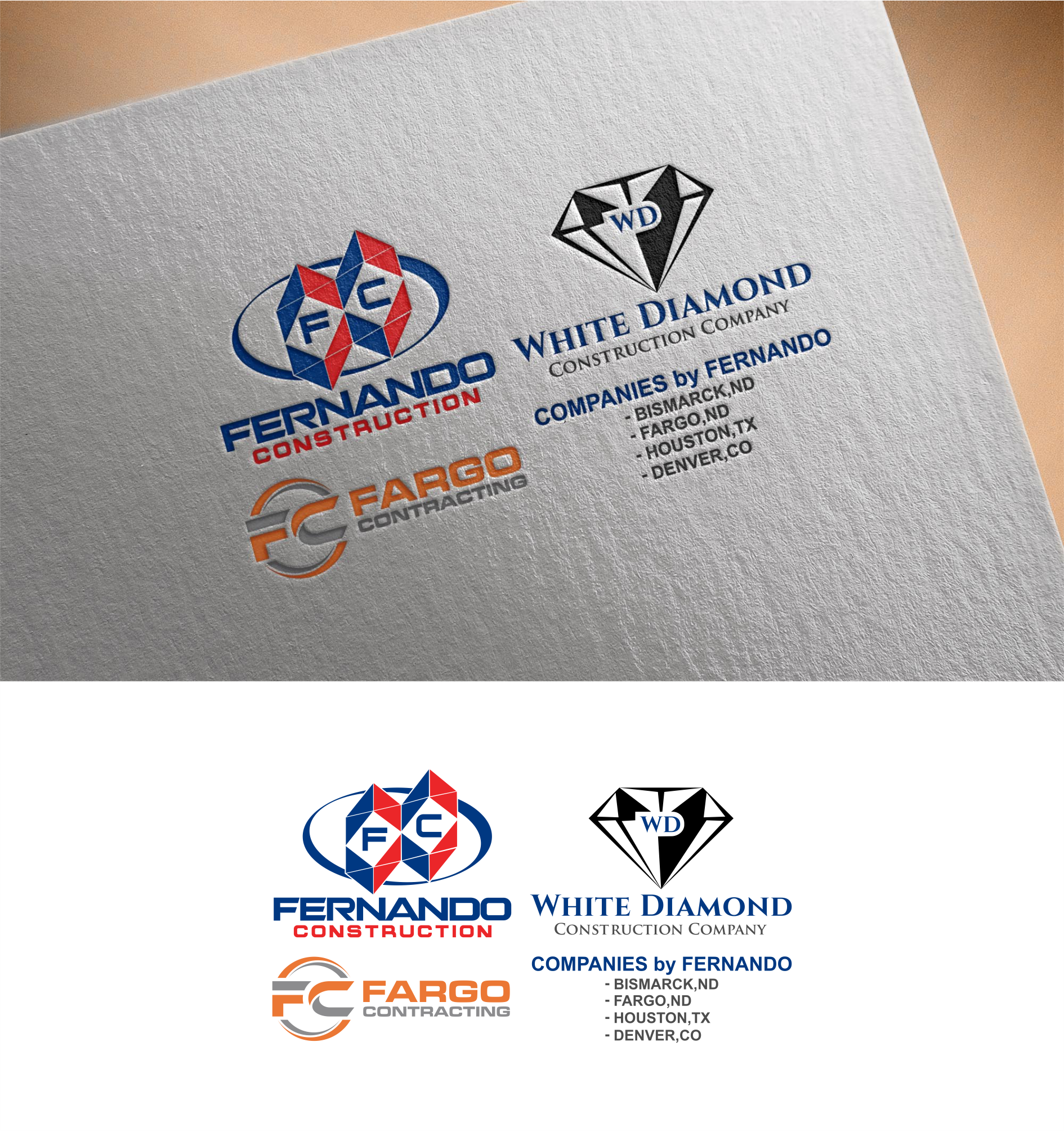 Design de Logo par twentysixyears pour Fargo Contracting, llc | Design #36337401