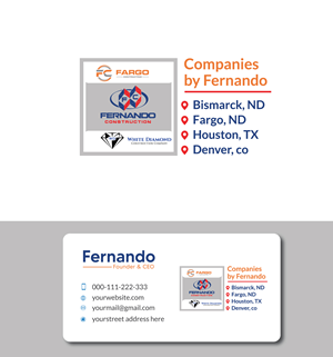 Design de Logo par musa-fir pour Fargo Contracting, llc | Design : #36335296