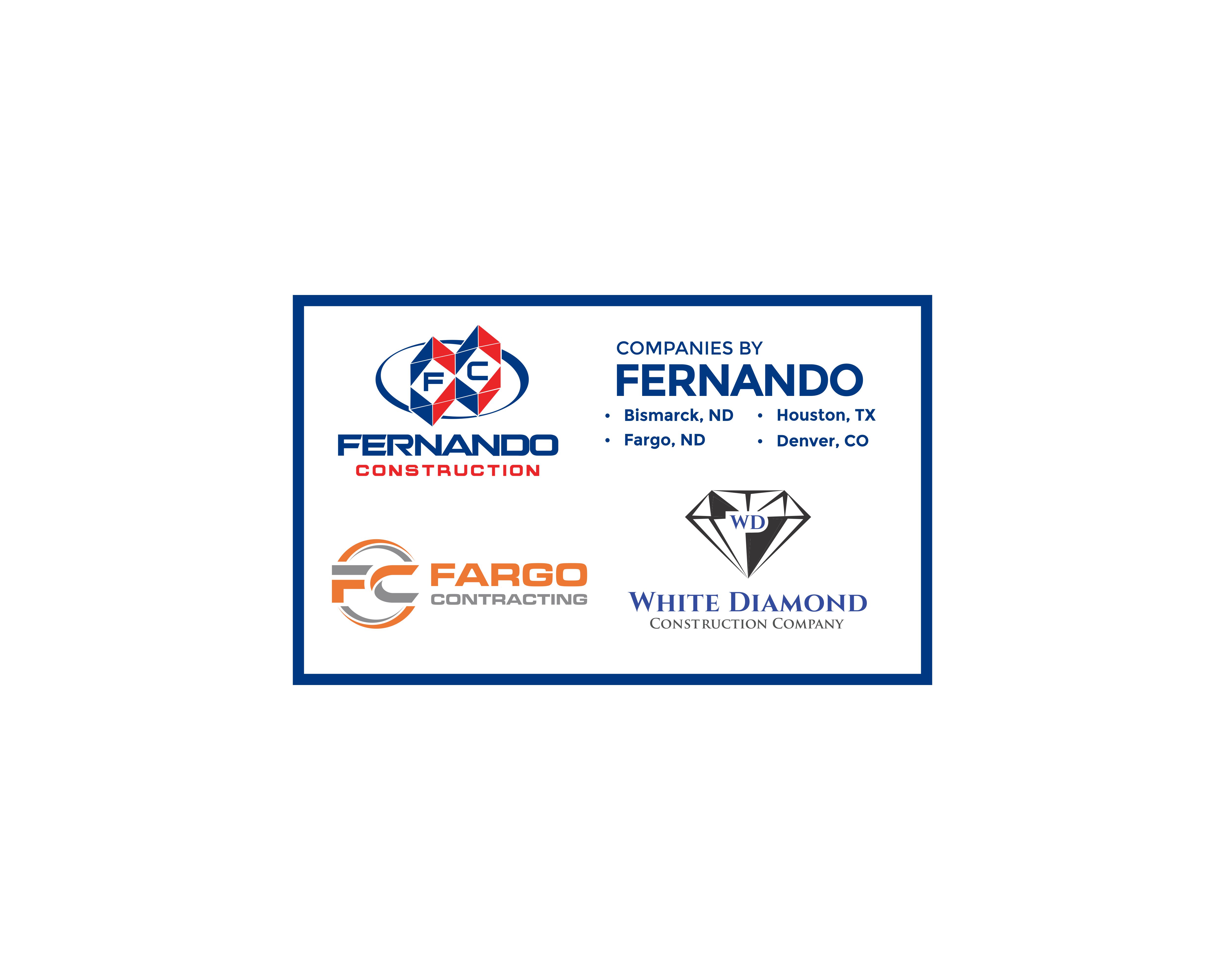 Logo Design by Sarah Graphic for Fargo Contracting, llc | Design #36335804