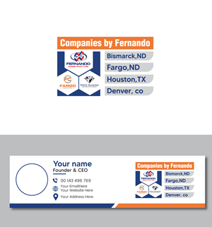 Logo Design by Rubia@ for Fargo Contracting, llc | Design: #36333405