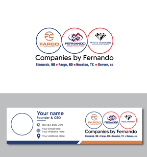 Logo Design by Rubia@ for Fargo Contracting, llc | Design: #36333406