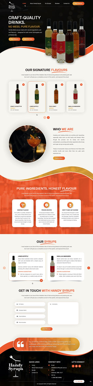 Web Design by pb for T.E.D. Craft Liquids | Design: #36342044