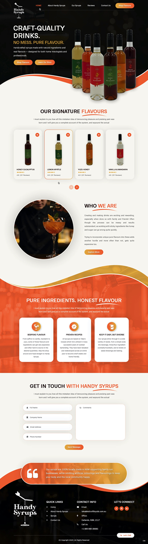 Web Design by pb for T.E.D. Craft Liquids | Design: #36342045
