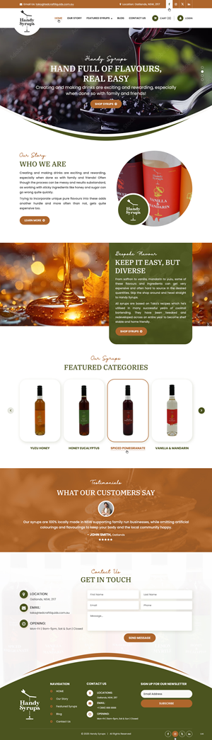 Web Design by pb for T.E.D. Craft Liquids | Design: #36342048