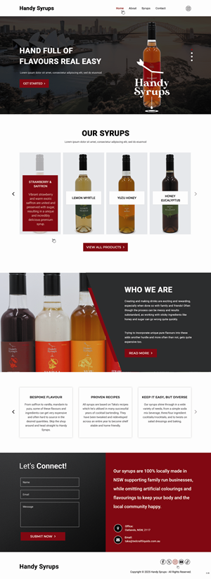Web Design by pb for T.E.D. Craft Liquids | Design #36348269
