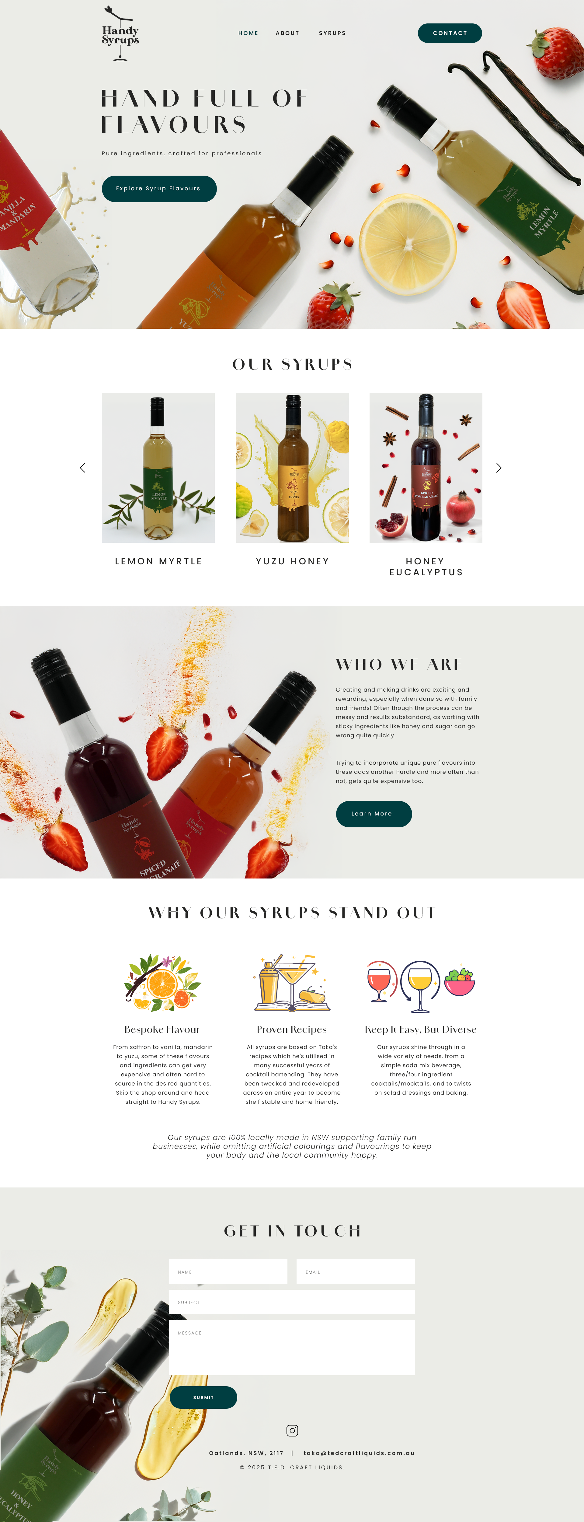 Web Design by designangel07 for T.E.D. Craft Liquids | Design #36364663