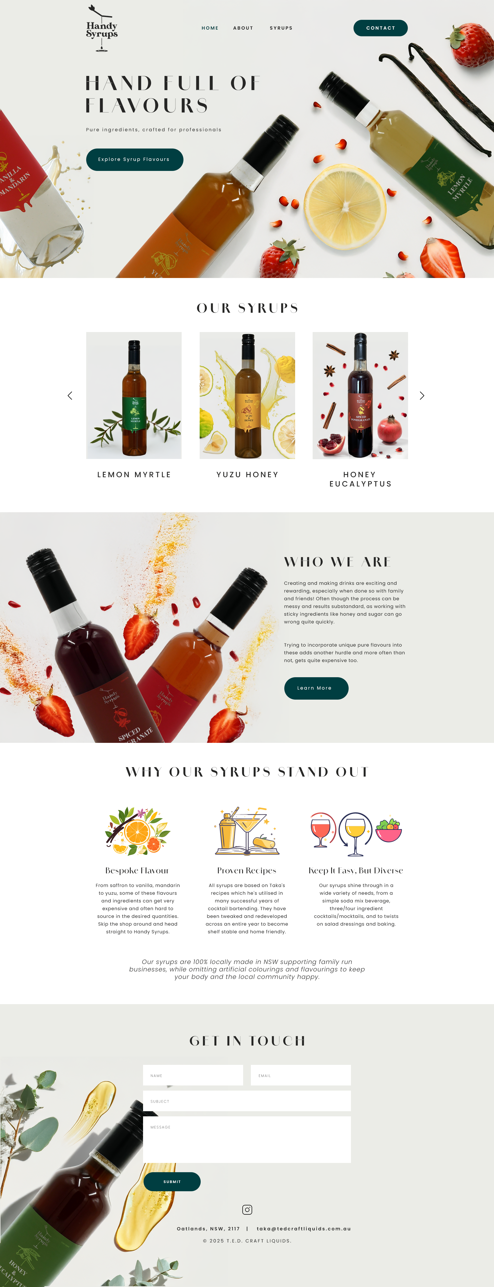 Web Design by designangel07 for T.E.D. Craft Liquids | Design #36394744