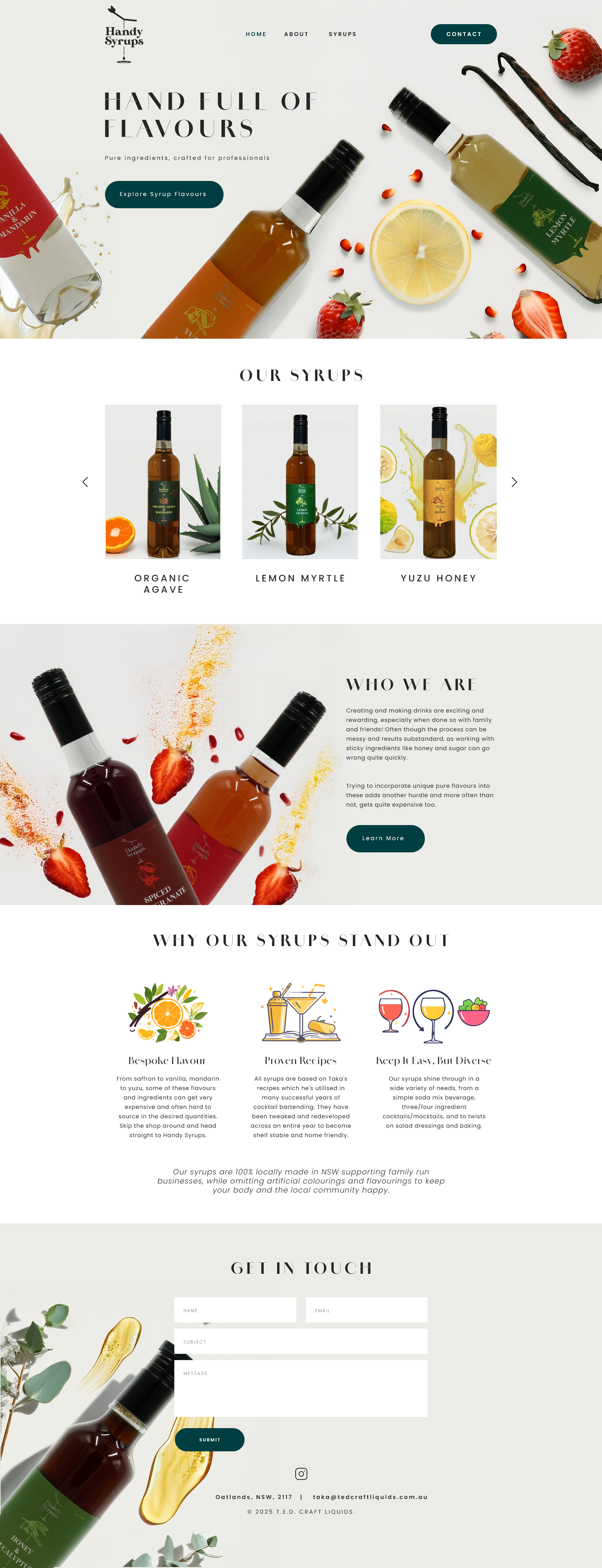 Web Design par designangel07 pour T.E.D. Craft Liquids | Design #36394745