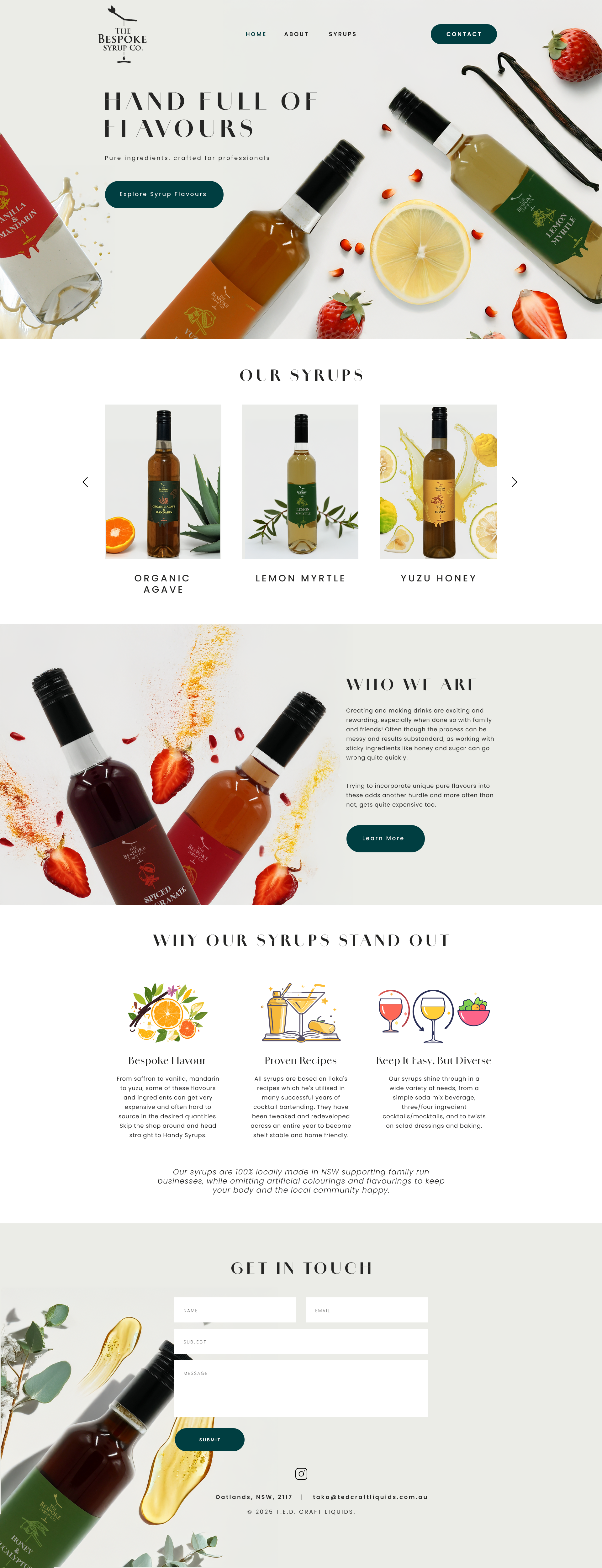 Web Design by designangel07 for T.E.D. Craft Liquids | Design #36406800