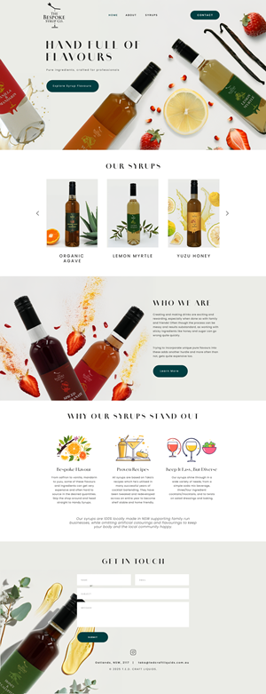 Web Design by designangel07 for T.E.D. Craft Liquids | Design: #36406800