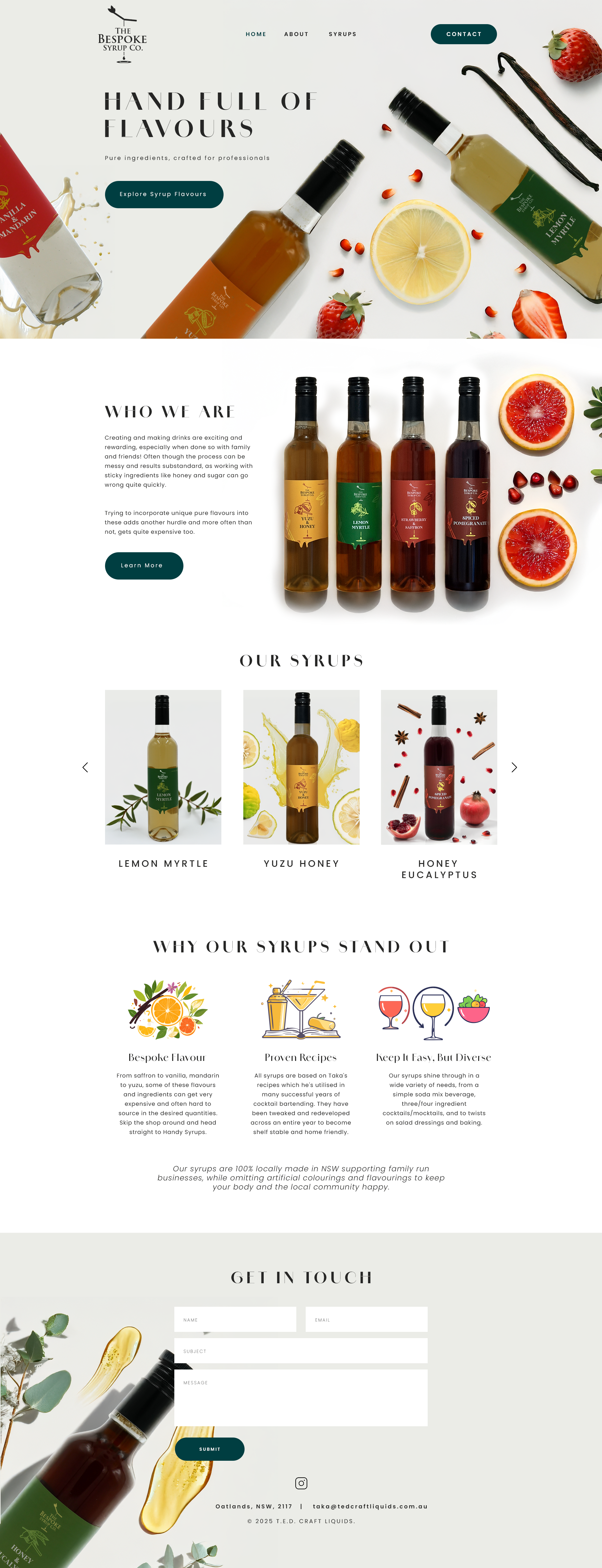 Web Design by designangel07 for T.E.D. Craft Liquids | Design #36422671