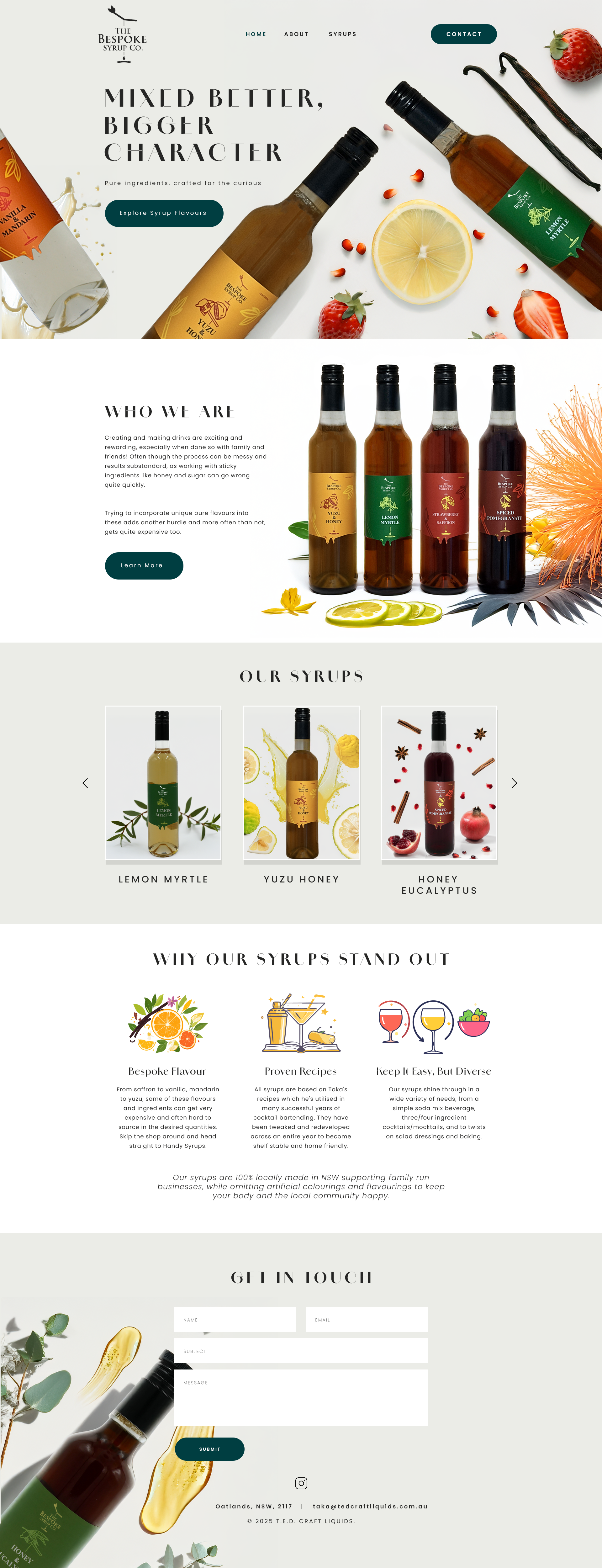 Web Design by designangel07 for T.E.D. Craft Liquids | Design #36466181