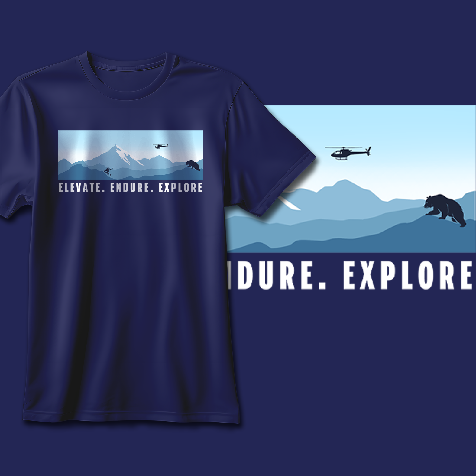 T-shirt Design by Fortunate Studio for this project | Design #36337291