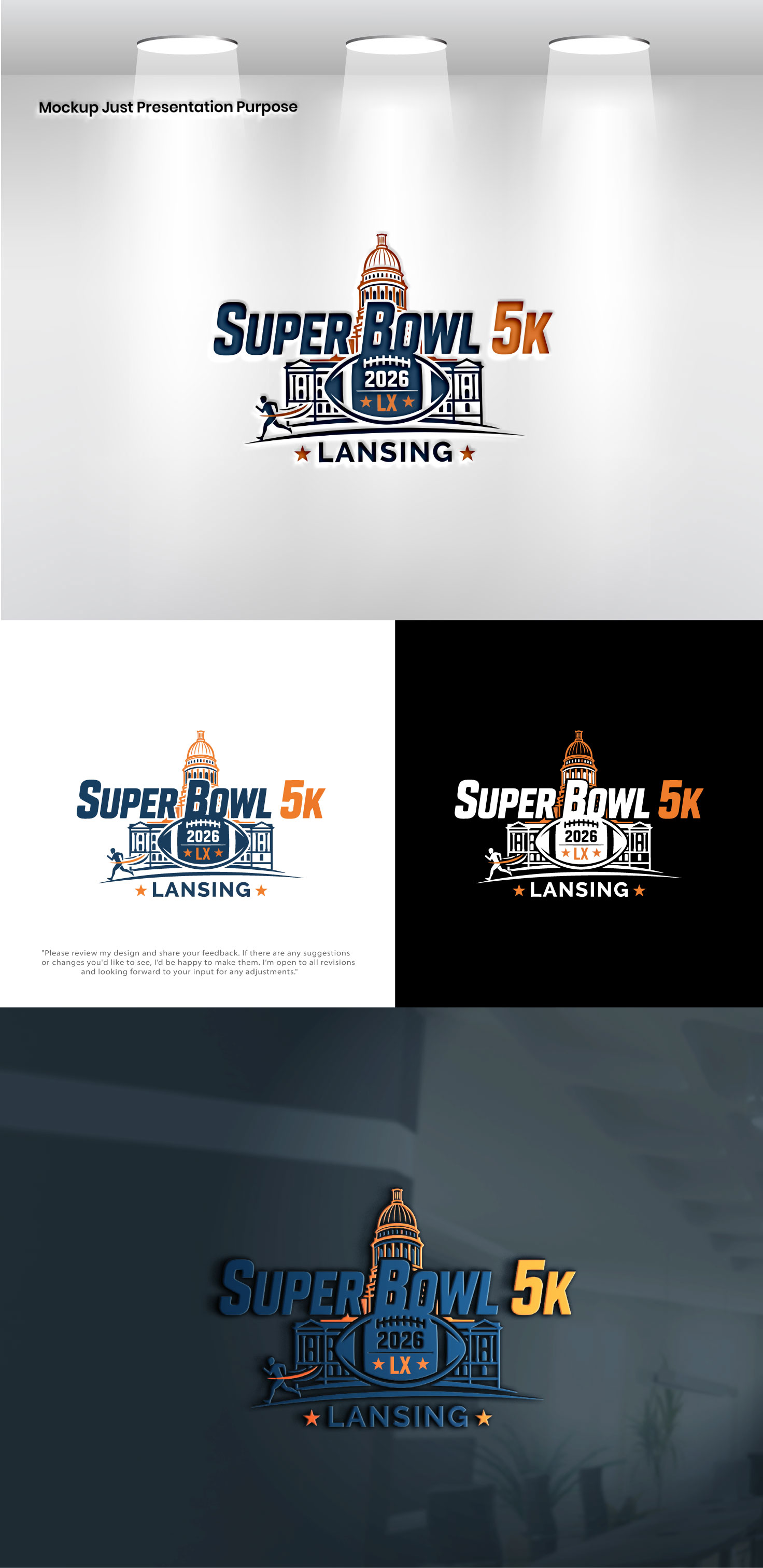 Diseño de Logo por VectorForge para Michigan Running Foundation | Diseño #36368323