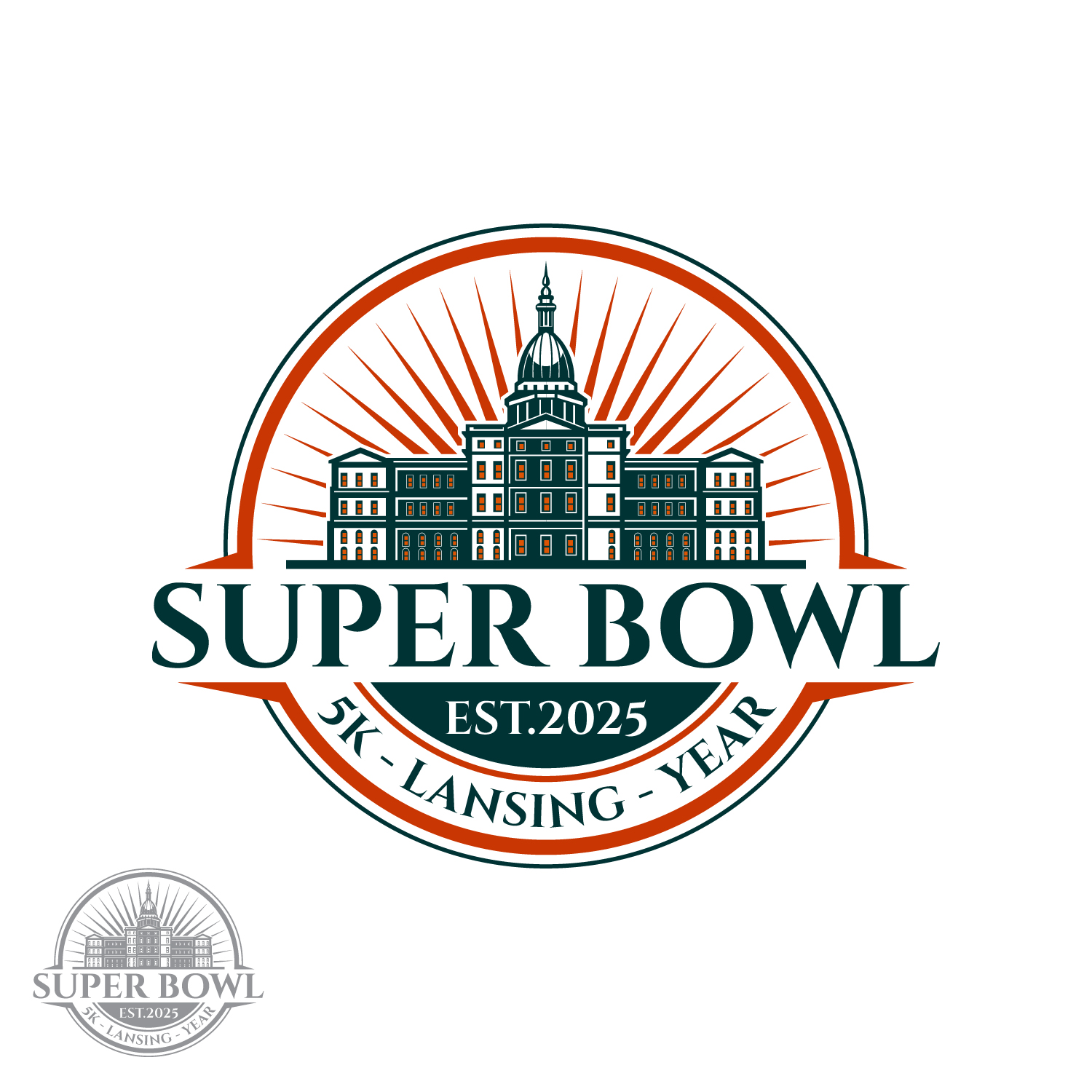 Logo Design by Suvendu.S for Michigan Running Foundation | Design #36381766