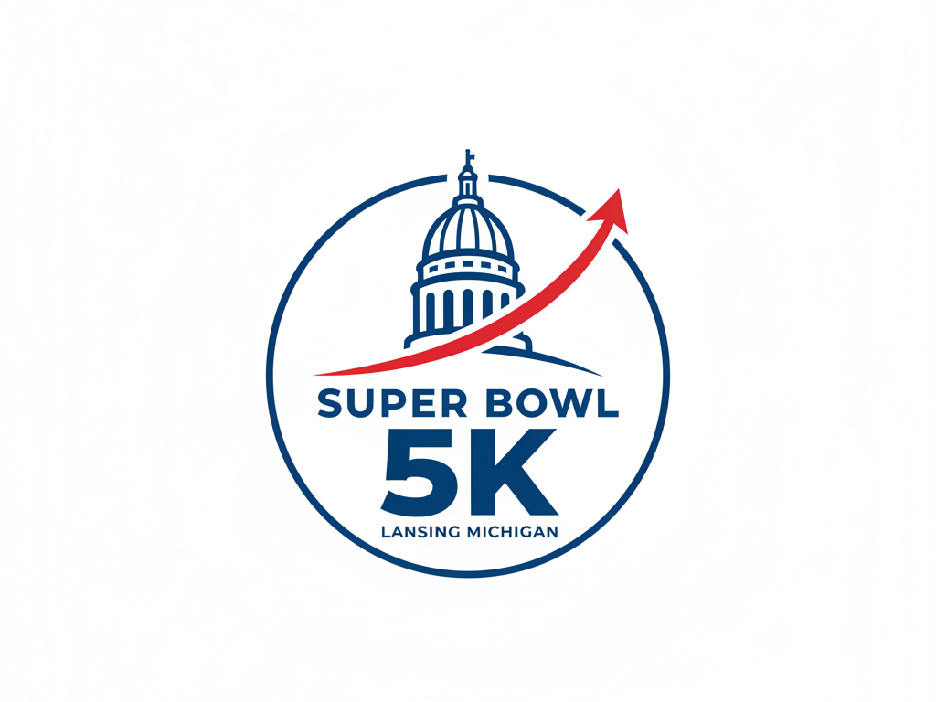 Logo Design by HSL Brain for Michigan Running Foundation | Design #36346905