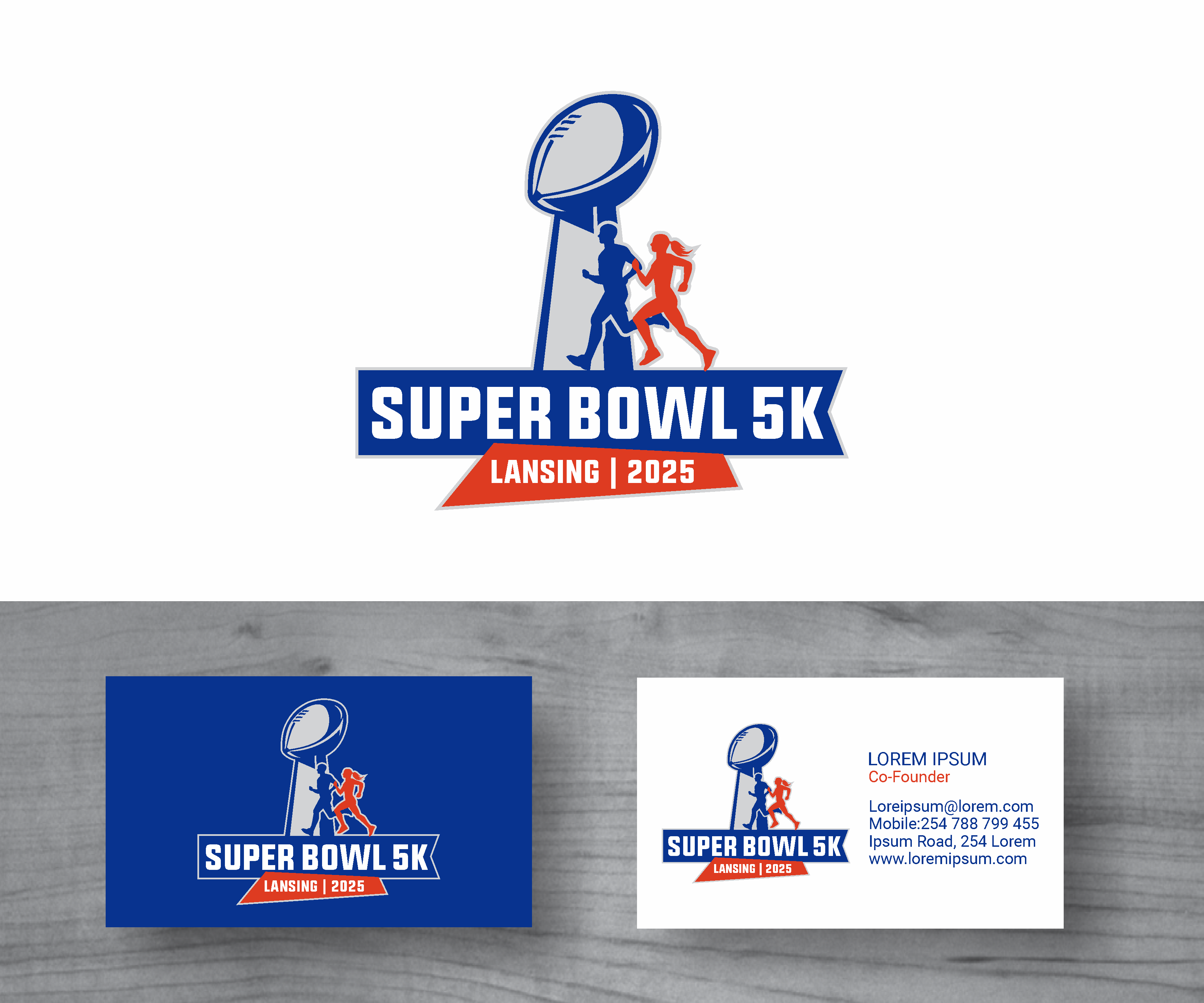 Logo Design by MBARO for Michigan Running Foundation | Design #36385349