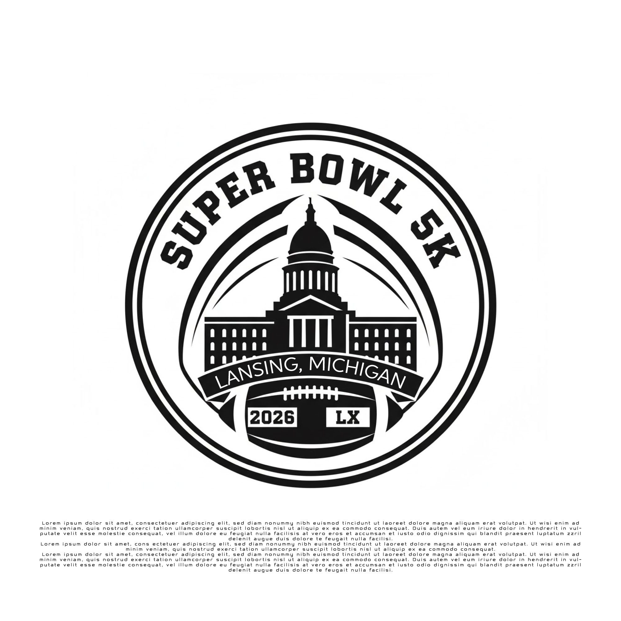 Logo Design by Amaira,s Creation for Michigan Running Foundation | Design #36362952