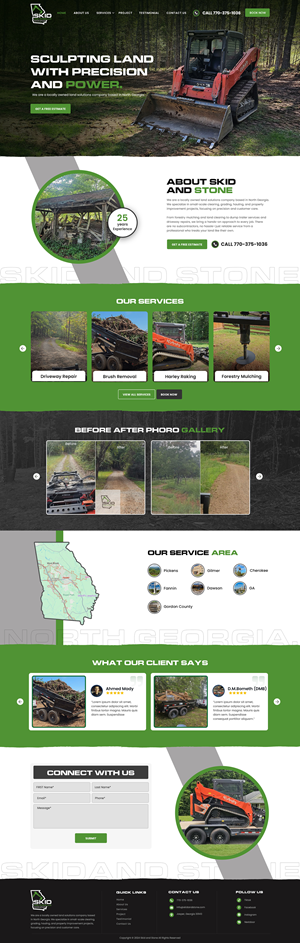 Web Design by IDesign1606 for Skid and Stone, LLC | Design: #36355404