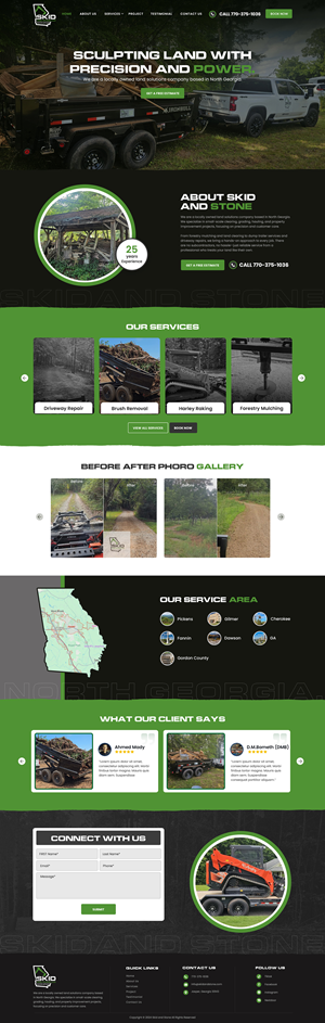 Web Design by IDesign1606 for Skid and Stone, LLC | Design: #36355405