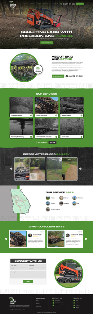 Web Design by IDesign1606 for Skid and Stone, LLC | Design: #36374809
