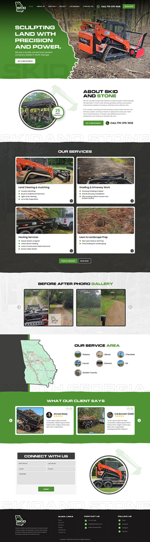 Web Design by IDesign1606 for Skid and Stone, LLC | Design: #36374810