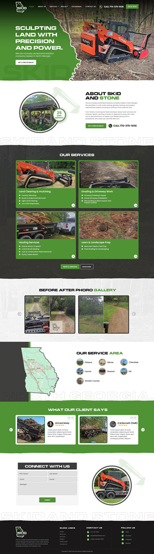 Web Design by IDesign1606 for Skid and Stone, LLC | Design: #36396019