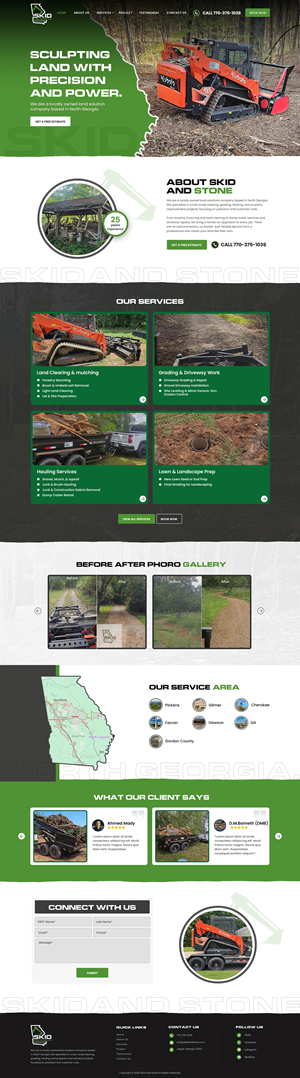 Web Design by IDesign1606 for Skid and Stone, LLC | Design: #36396020