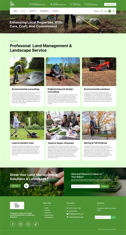 Web Design by Ascinate for Skid and Stone, LLC | Design #36375001