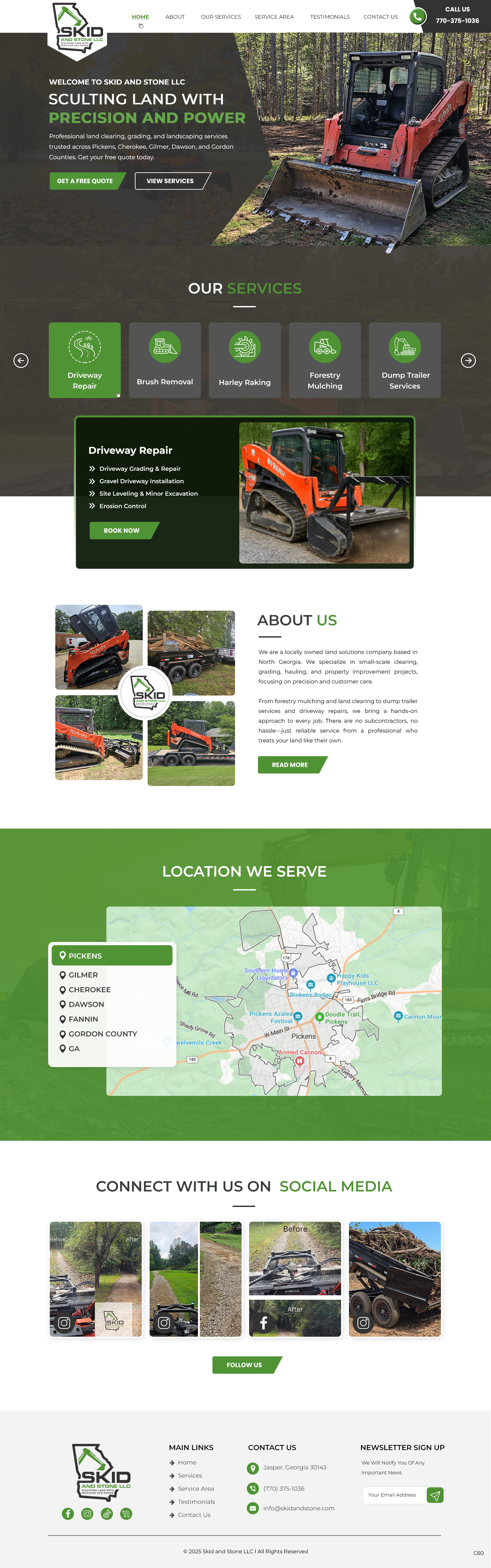 Web Design by pb for Skid and Stone, LLC | Design #36348330