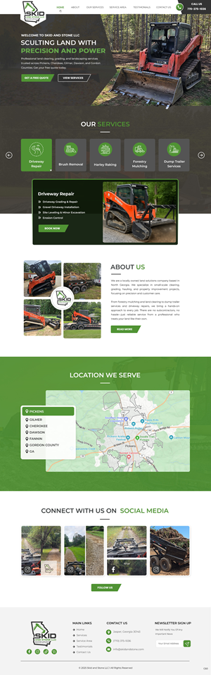 Web Design by pb for Skid and Stone, LLC | Design: #36348330