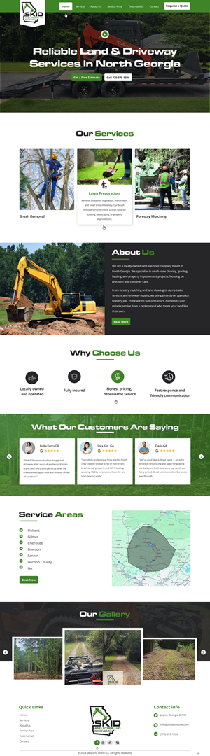 Web Design by pb for Skid and Stone, LLC | Design: #36348333