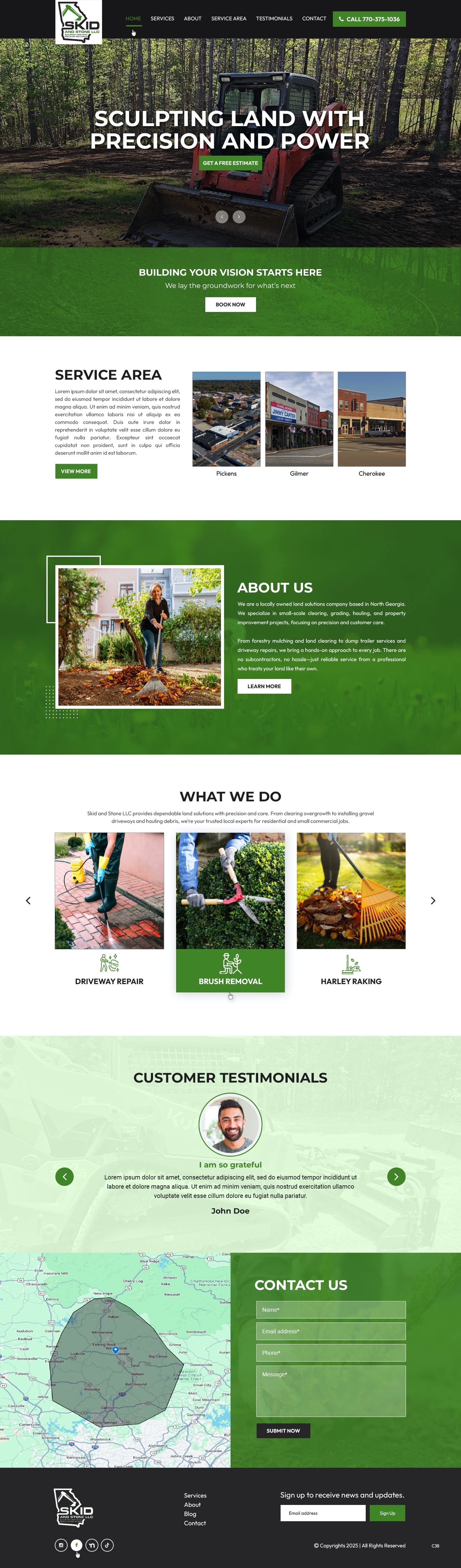 Web Design by pb for Skid and Stone, LLC | Design #36348339