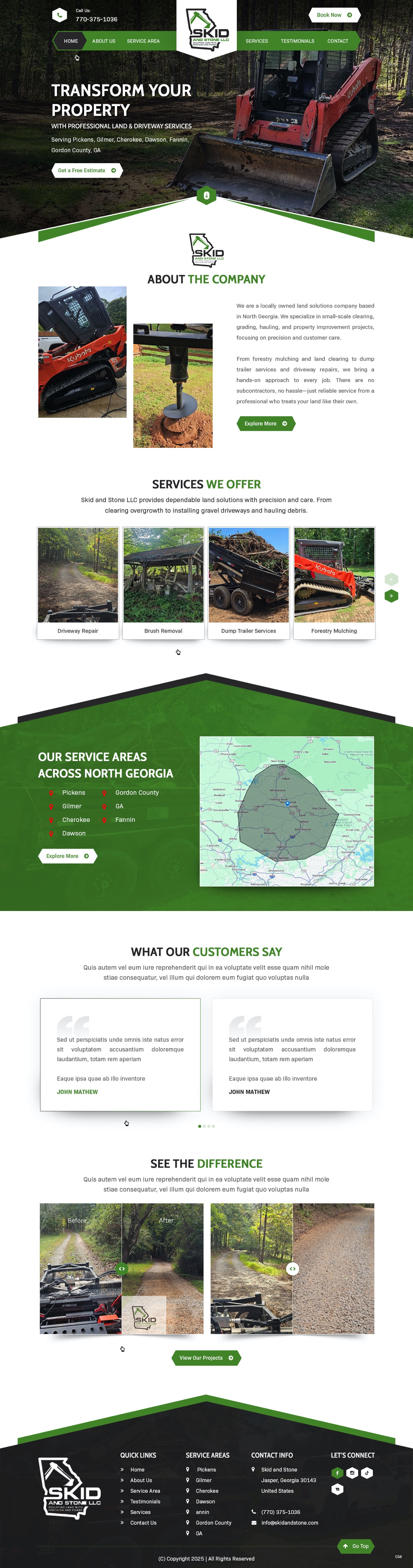 Web Design by pb for Skid and Stone, LLC | Design #36348342