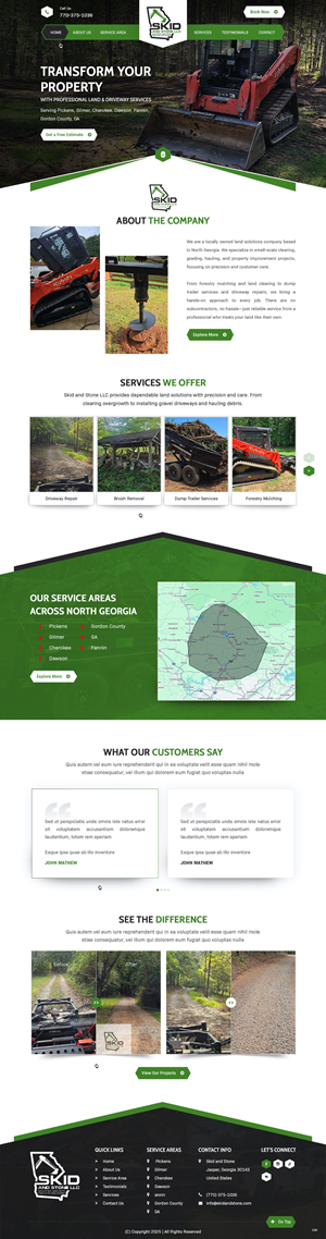 Web Design by pb for Skid and Stone, LLC | Design: #36348342