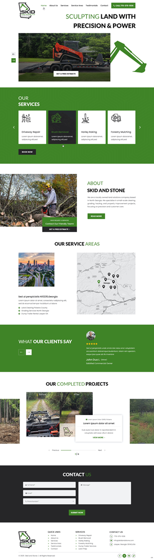 Web Design by pb for Skid and Stone, LLC | Design: #36362171