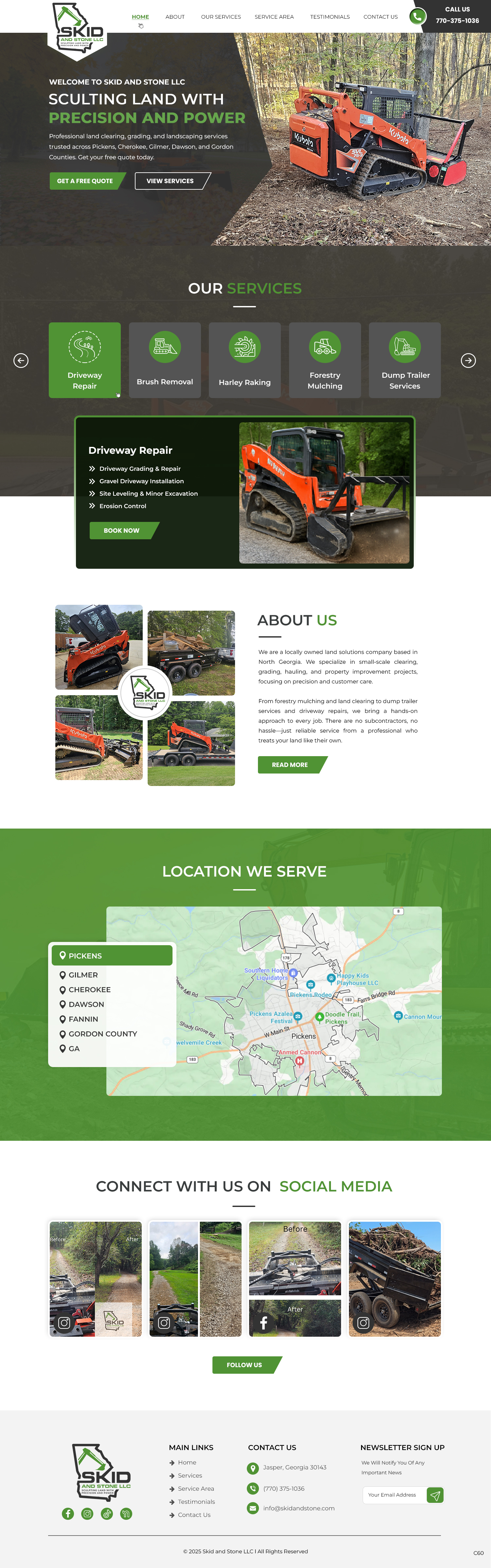 Web Design by pb for Skid and Stone, LLC | Design #36374144