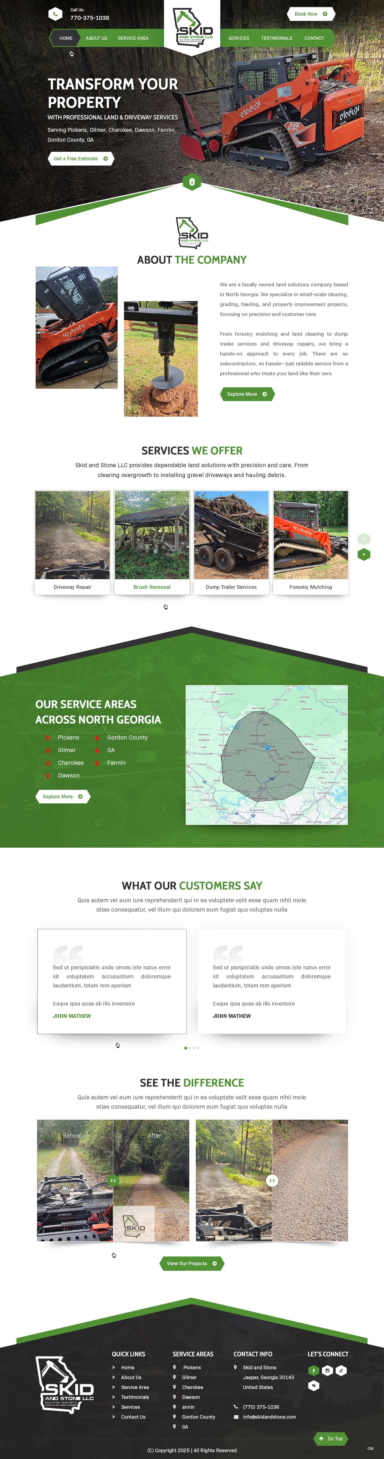 Web Design by pb for Skid and Stone, LLC | Design #36374145
