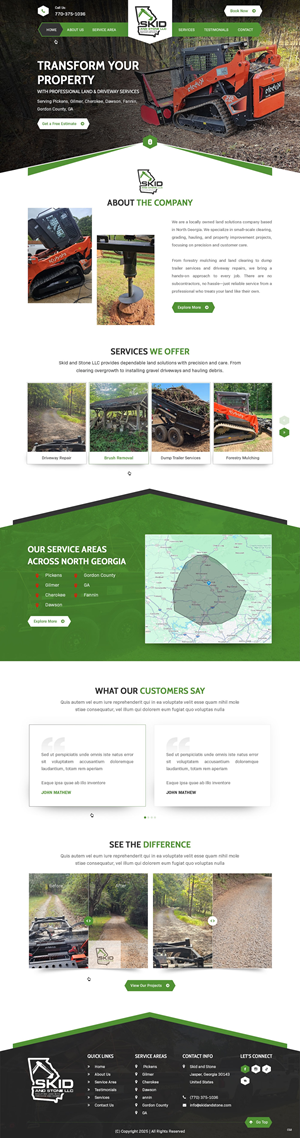 Web Design by pb for Skid and Stone, LLC | Design: #36374145