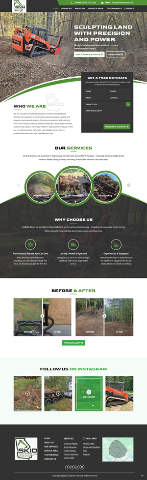 Web Design by pb for Skid and Stone, LLC | Design: #36374146