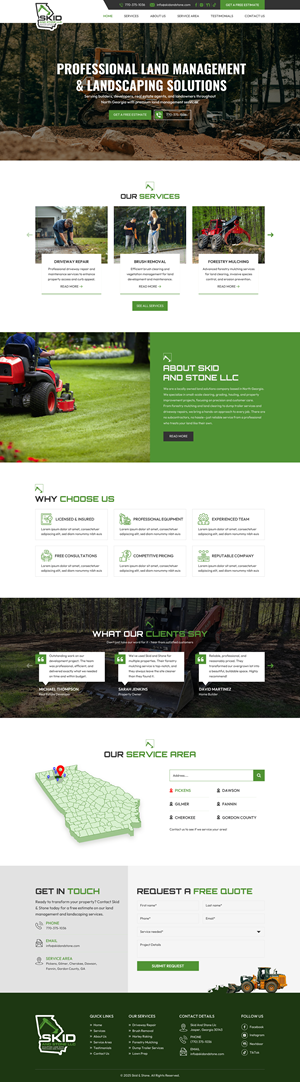 Web Design by Sbss for Skid and Stone, LLC | Design: #36354651