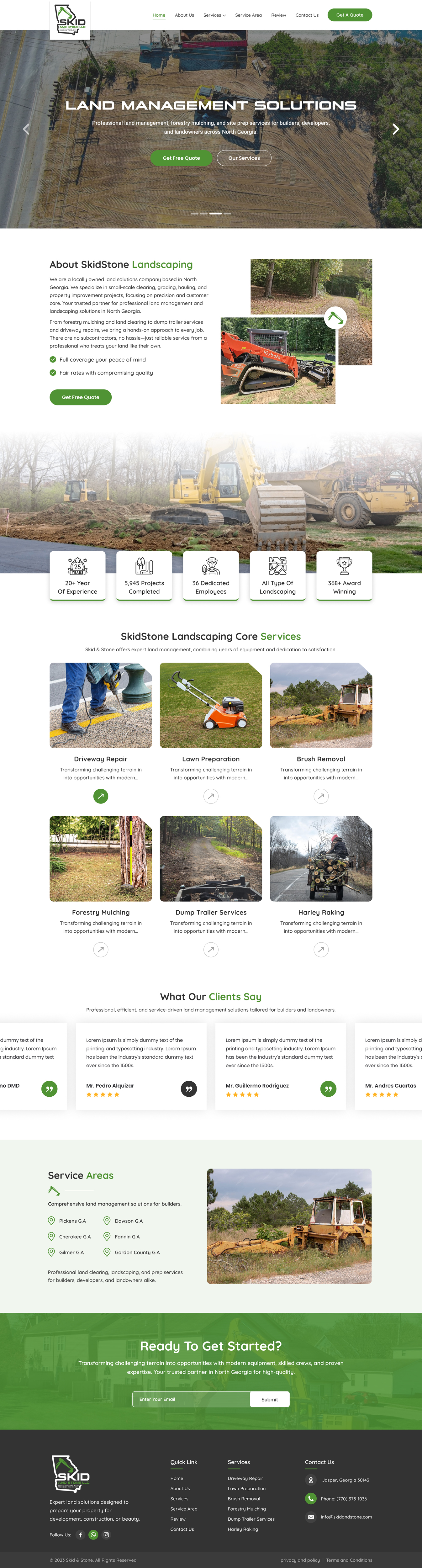 Web Design by Sbss for Skid and Stone, LLC | Design #36360529