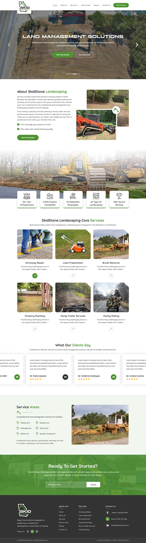 Web Design by Sbss for Skid and Stone, LLC | Design: #36360529