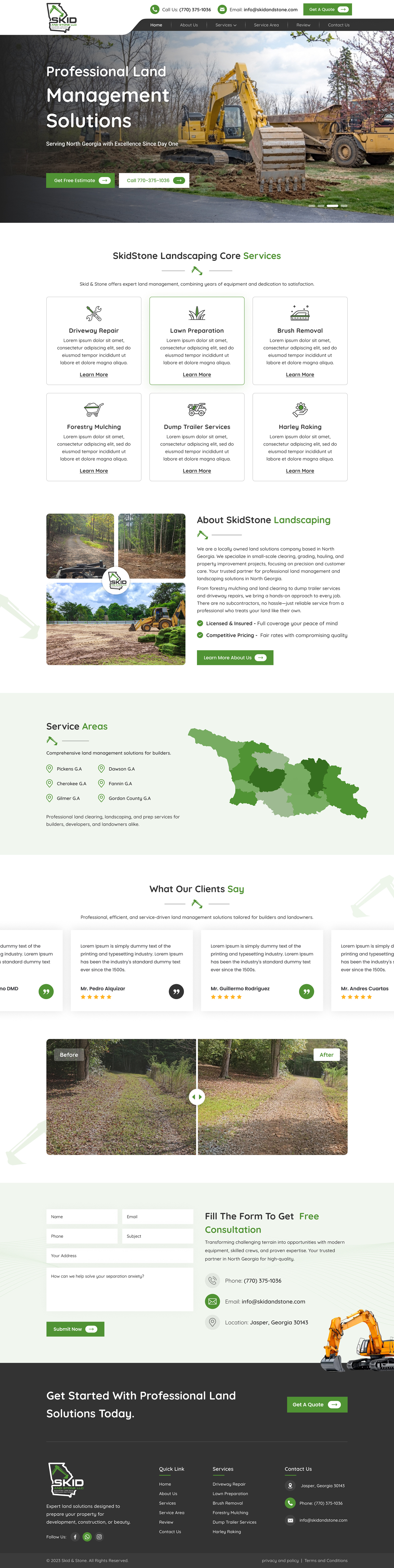 Web Design by Sbss for Skid and Stone, LLC | Design #36360530