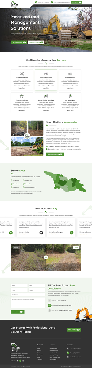 Web Design by Sbss for Skid and Stone, LLC | Design: #36360530