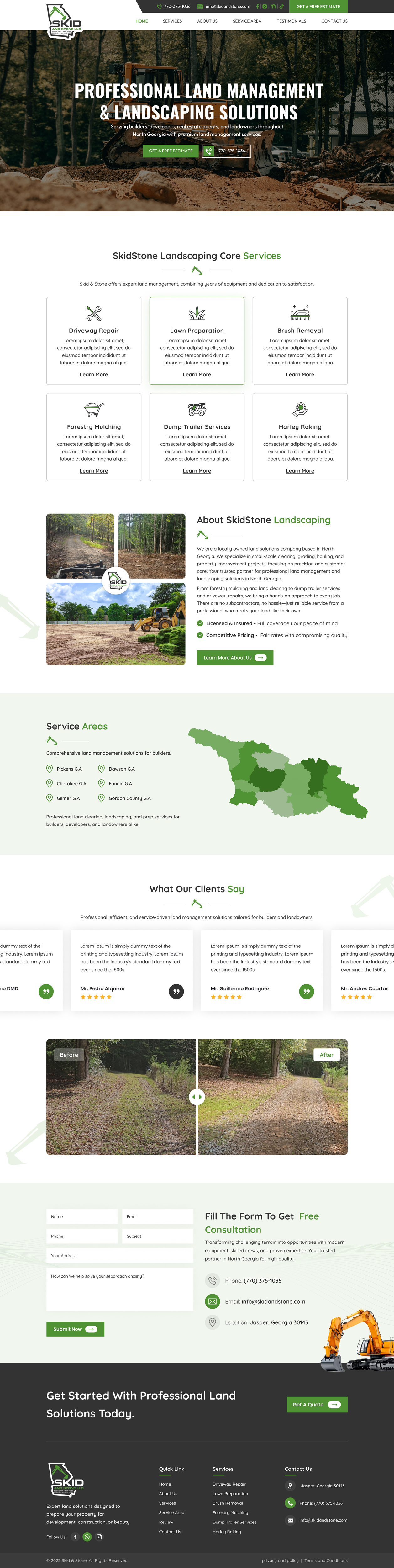 Web Design by Sbss for Skid and Stone, LLC | Design #36361498