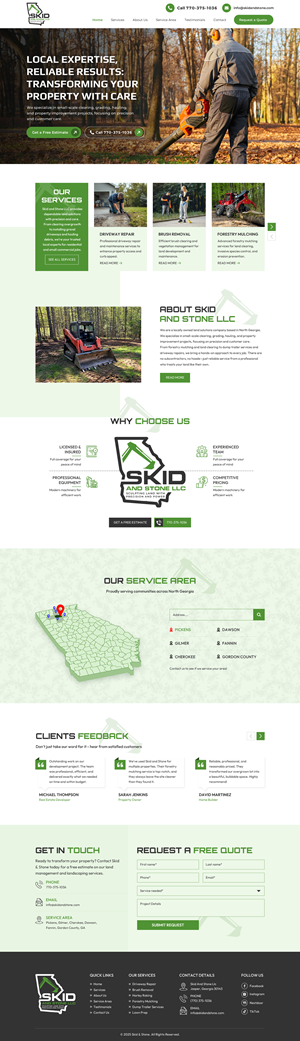 Web Design by Sbss for Skid and Stone, LLC | Design: #36361499
