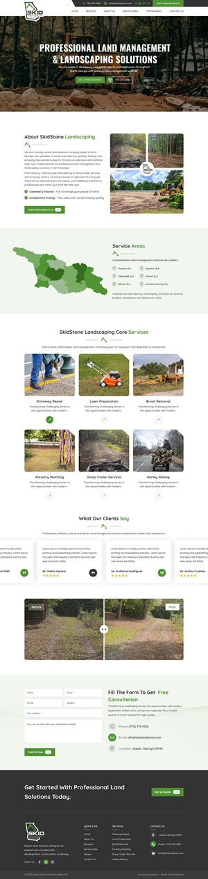 Web Design by Sbss for Skid and Stone, LLC | Design: #36361500